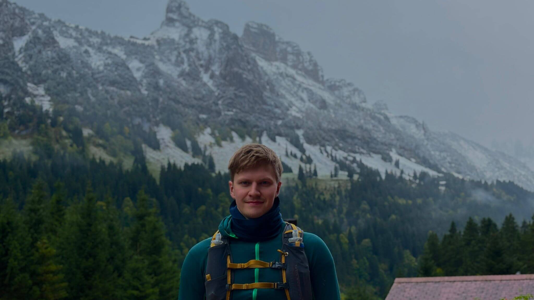 Hiking and mountaineering in Appenzell, Switzerland.